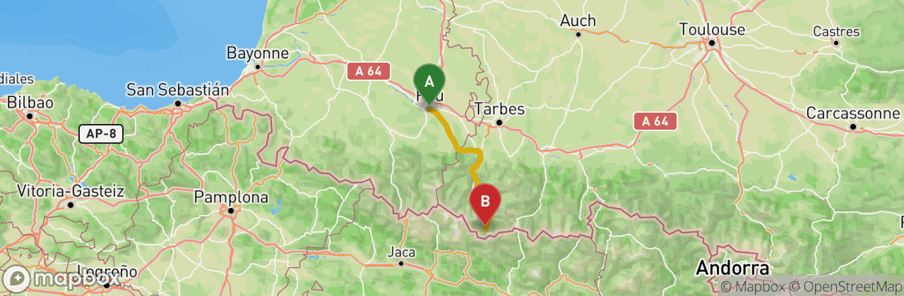 Pau - Gavarnie-Gedre